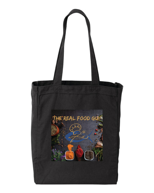 REAL FOOD Guy Tote Bag